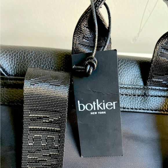 Botkier Black Nylon Backpack New York new with tags. Botkier straps Designer - Picture 2 of 8